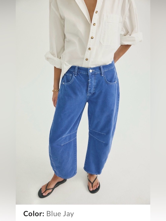 We The Free Denim - We The Free Good Luck Mid-Rise Barrel